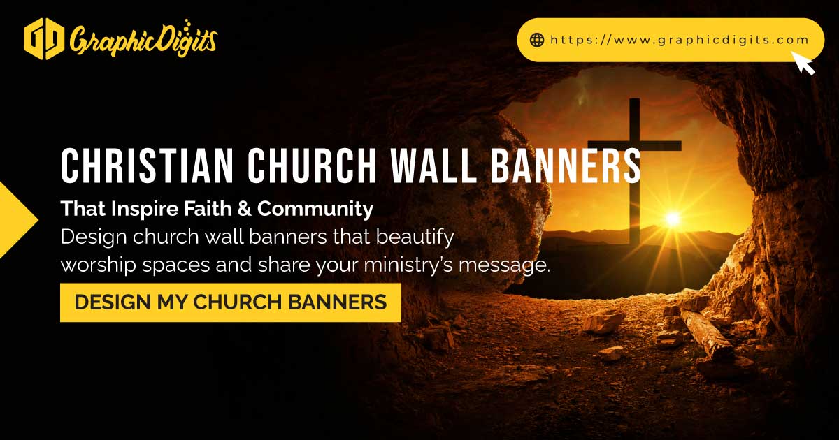 Christian Church Wall Banners - Christian Church Banners
