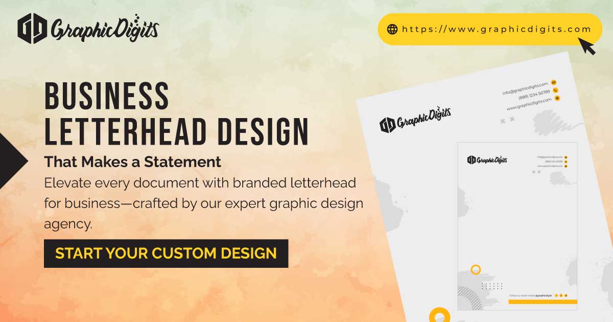 Business Letterhead Design - Letterhead For Business