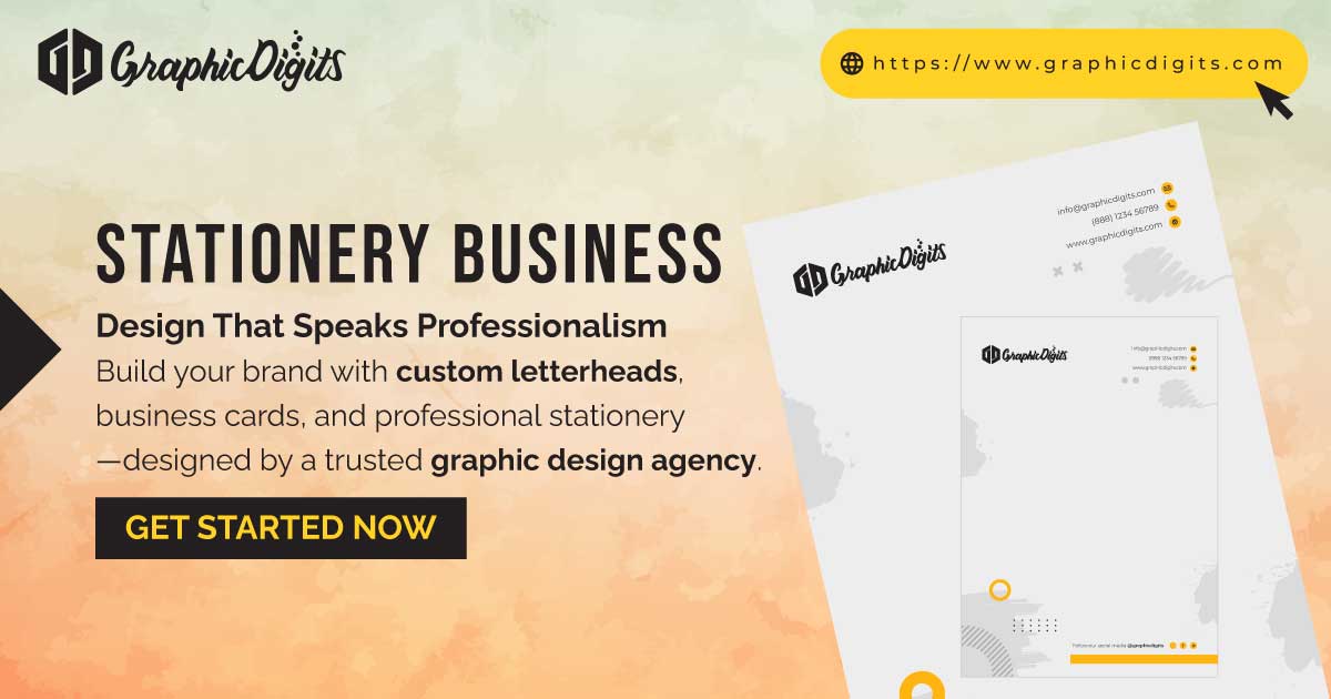 Stationery Business - Business Cards And Stationery