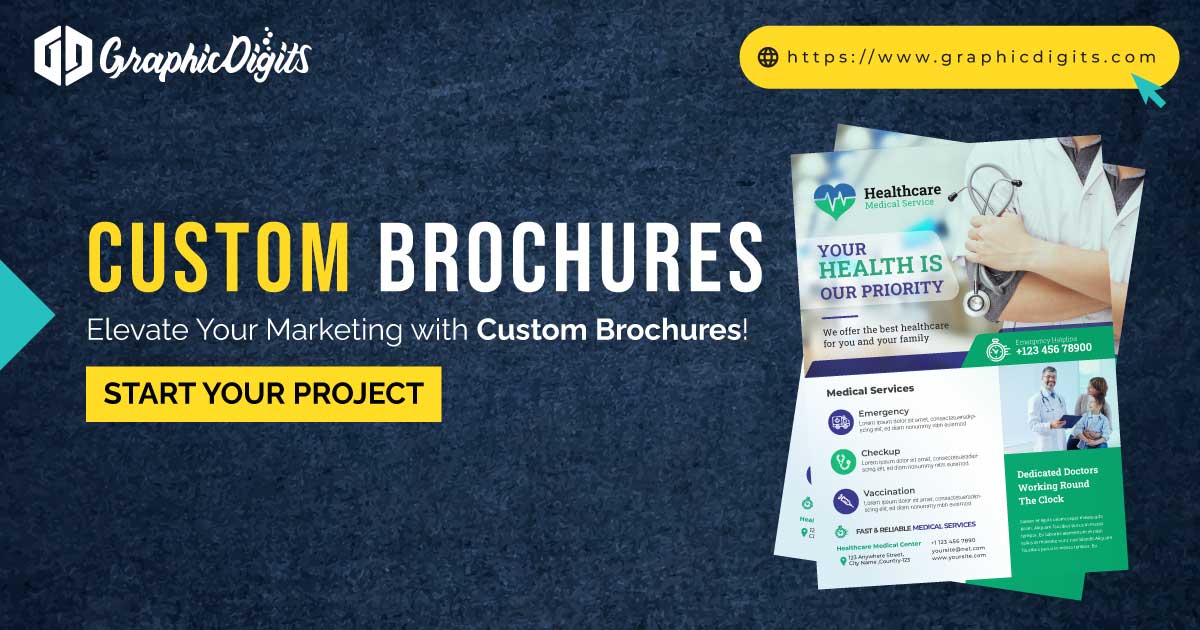 Custom Brochures - Bi Fold Brochure​ - Tri-Fold Brochure
